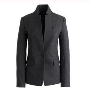 J.Crew Regent Blazer in Charcoal Gray, Size 2